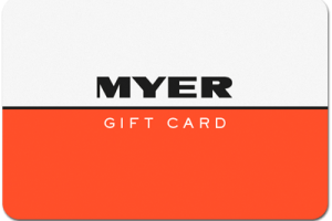 Survey for Myer Gift Card